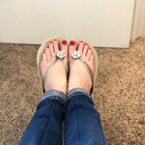 Havaianas jeweled sandals